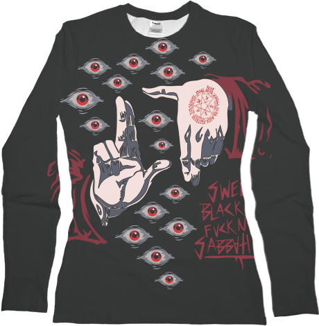 Хеллсинг / Hellsing - Women's Longsleeve Shirt 3D - Hellsing - Mfest