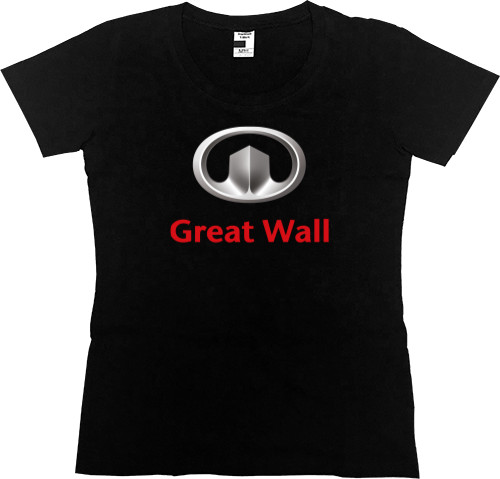 Great wall - Women's Premium T-Shirt - GREAT WALL 2 - Mfest