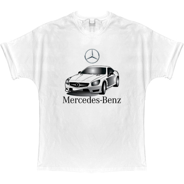 Mercedes-Benz - Футболка Оверсайз - Mercedes-Benz 21 - Mfest