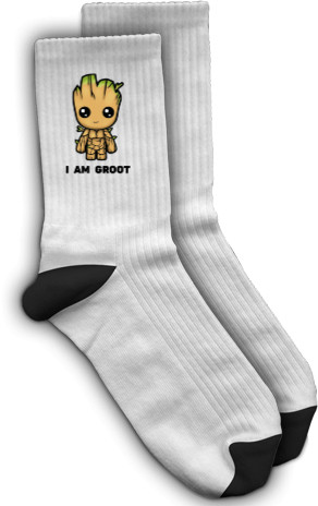 Guardians of the Galaxy - Socks - I am groot - Mfest