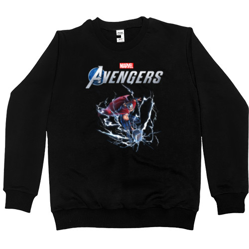 Avengers / Мстители - Свитшот Премиум Мужской - Avengers Thor - Mfest
