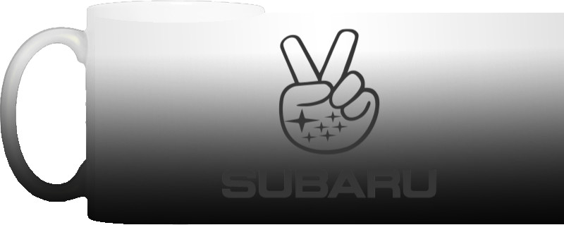 Subaru - Чашка Хамелеон - SUBARU - LOGO 8 - Mfest