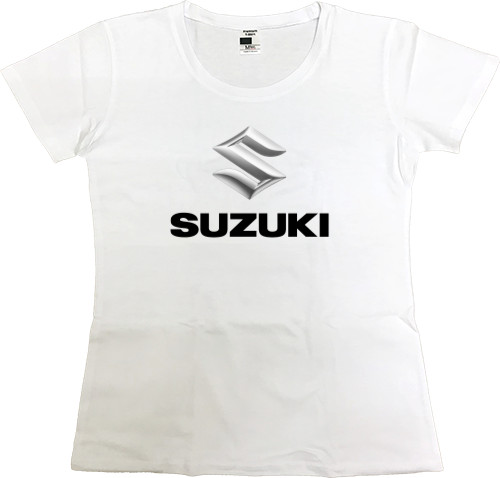 Suzuki - Women's Premium T-Shirt - SUZUKI - LOGO 3 - Mfest