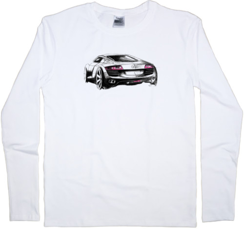 Audi - Men's Longsleeve Shirt - Audi R8 - Mfest