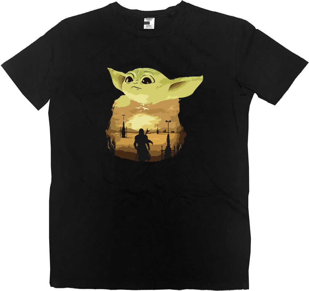 Star Wars - Kids' Premium T-Shirt - BABY YODA Art 3 - Mfest