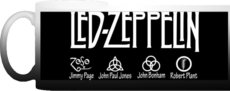 Led Zeppelin - Чашка Хамелеон - Led Zeppelin 1 - Mfest