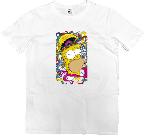 Simpson - Футболка Премиум Мужская - Simpson art 8 - Mfest