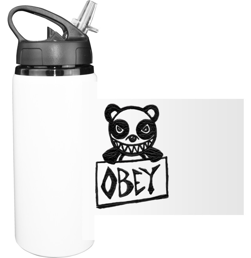 OBEY - Бутылка для воды - Obey (3) - Mfest