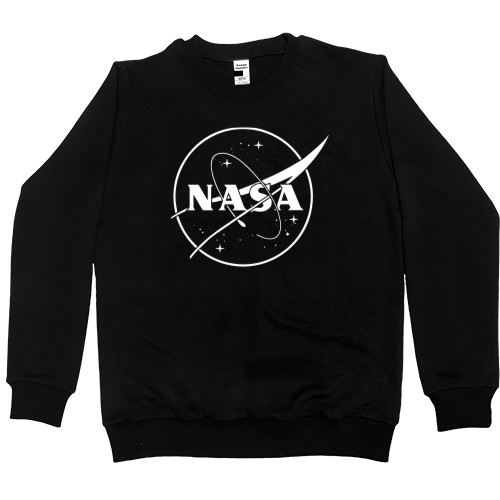 NASA - Світшот Преміум Жіночий - Nasa logo 2 - Mfest