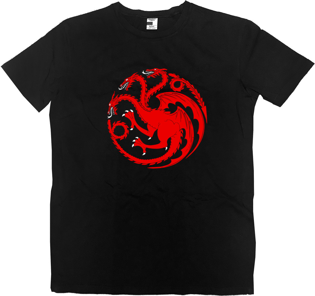 Будинок Дракона / House of the Dragon - Футболка Преміум Чоловіча - Logo house of the Dragon - Mfest