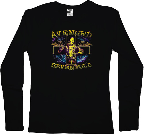 Avenged Sevenfold - Лонгслив Женский - AVENGED SEVENFOLD 9 - Mfest