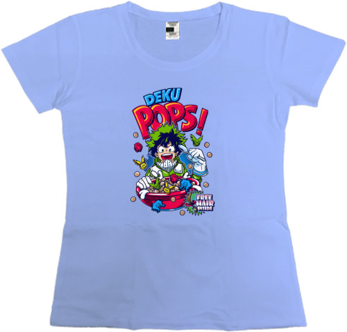 Моя Геройская Академия - Women's Premium T-Shirt - Izuku Midoriya 2 - Mfest