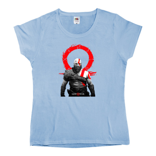 God of War - Women's T-shirt Fruit of the loom - GOD OF WAR 4 - Mfest