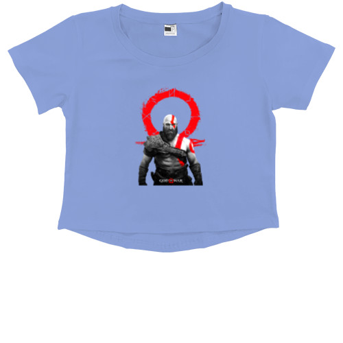God of War - Kids' Premium Cropped T-Shirt - GOD OF WAR 4 - Mfest