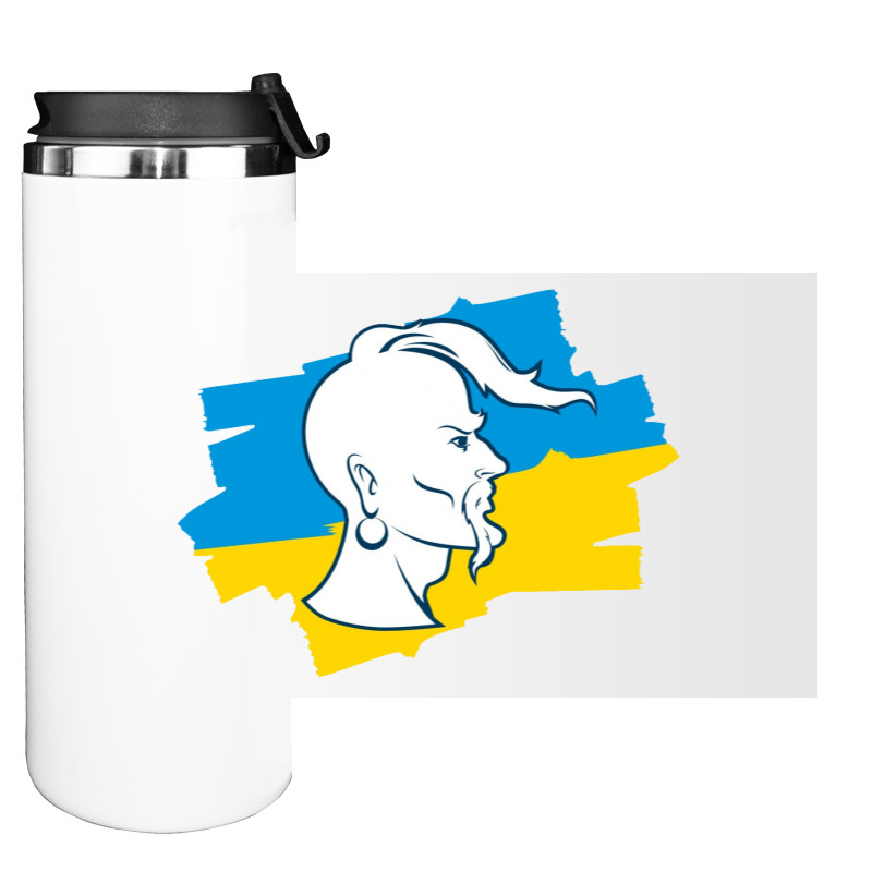 День защитника - Water Bottle on Tumbler - Український козак - Mfest