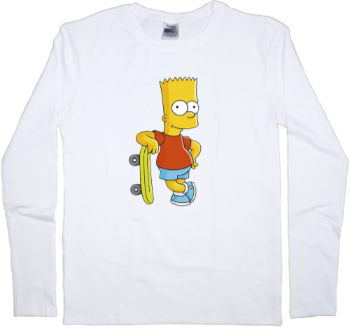 Simpson - Футболка з Довгим Рукавом Чоловіча - Bart 5 - Mfest