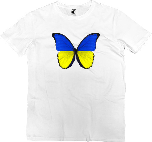 Метелик кольору України