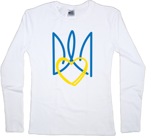 Герб та серце України