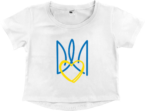 Герб и сердце Украины