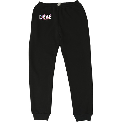 Единорожки - Kids' Sweatpants - Единорог любовь - Mfest