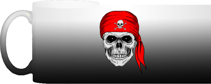 Череп пират