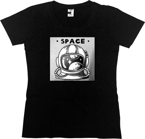 Космос - Women's Premium T-Shirt - Космонавт space - Mfest