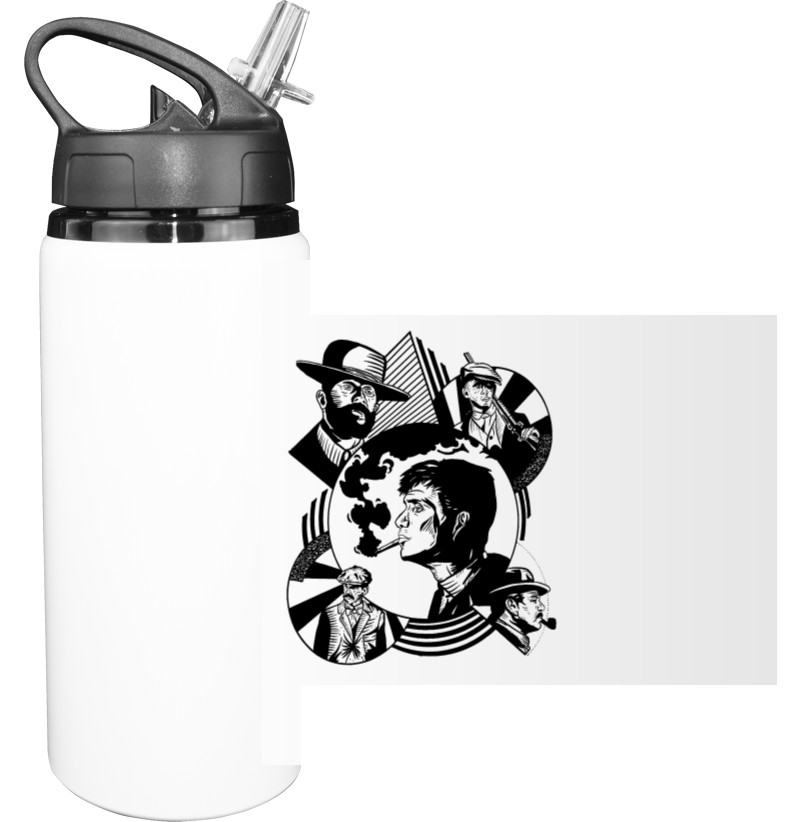 Peaky Blinders / Острые козырьки - Sport Water Bottle - Острые козырьки - Mfest