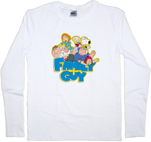 Гриффины - Men's Longsleeve Shirt - Family guy - Mfest