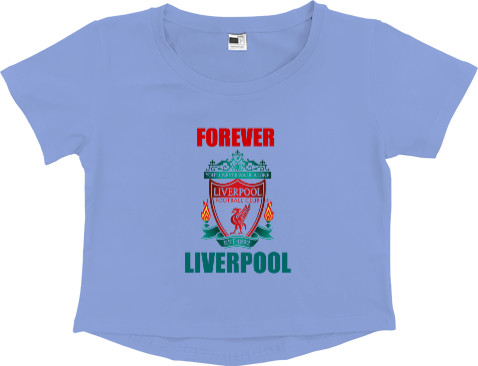 Футбол - Кроп - топ Премиум Женский - Forever Liverpool - Mfest