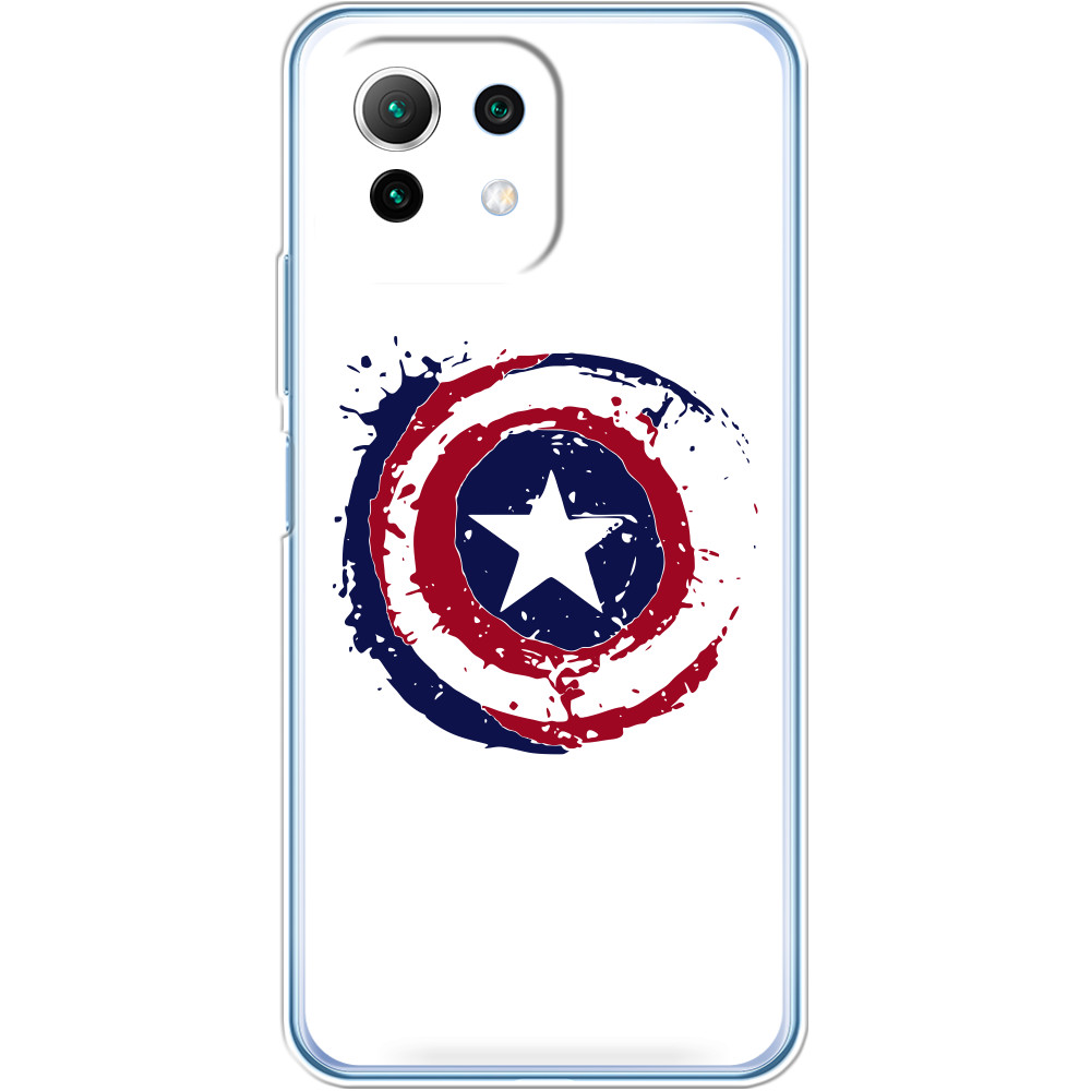 Captain America - Чехол Xiaomi - Щит - Mfest