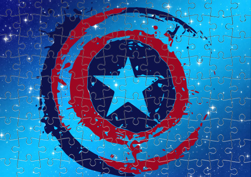 Captain America - Пазл - Щит - Mfest
