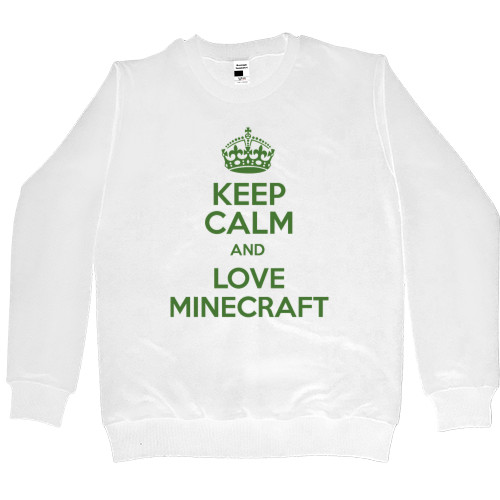 Minecraft - Kids' Premium Sweatshirt - Love Minecraft - Mfest