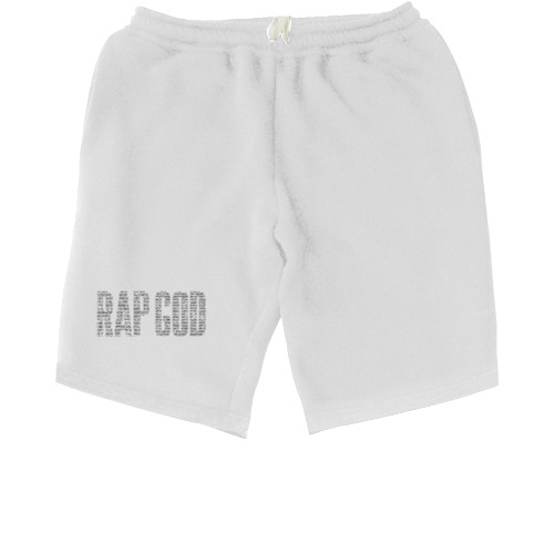 Eminem - Kids' Shorts - Rap God Black - Mfest