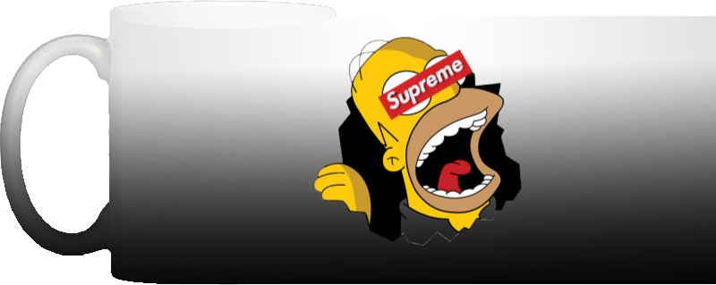 Simpson - Чашка Хамелеон - Homer Supreme - Mfest