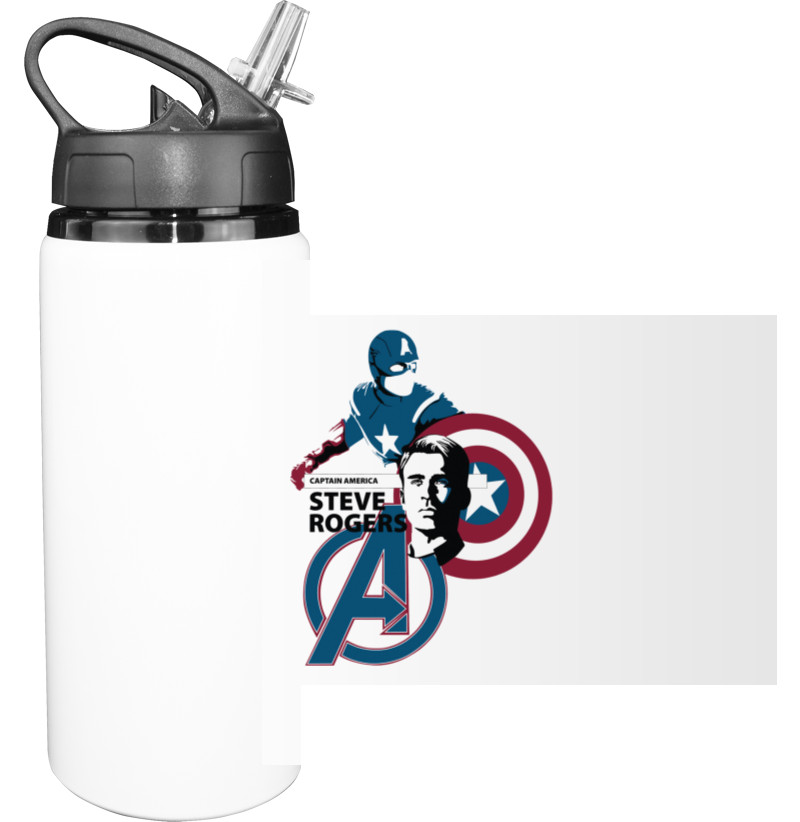 Captain America - Бутылка для воды - Captain America - Mfest