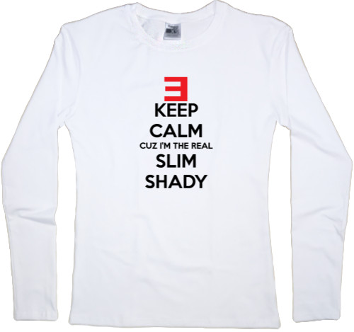 Eminem - Women's Longsleeve Shirt - Eminem Slim Shady - Mfest