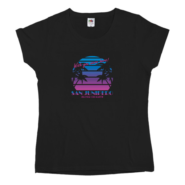 Black Mirror - Women's T-shirt Fruit of the loom - Black Mirror 8 - Mfest