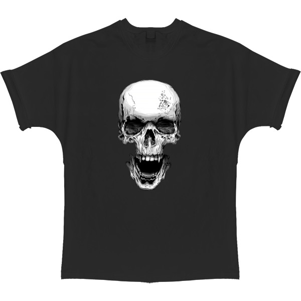 Halloween - T-shirt Oversize - Skull - Mfest