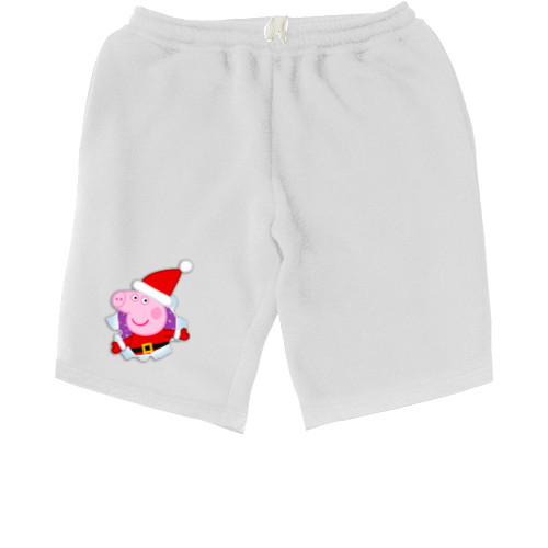 НОВЫЙ ГОД - Kids' Shorts - Santa pig Peppa - Mfest