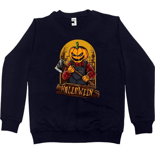 Halloween - Kids' Premium Sweatshirt - Pumpkin head - Mfest
