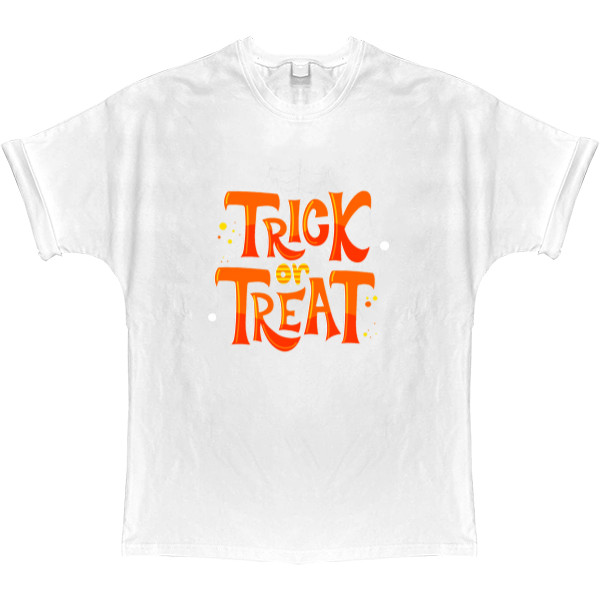 Halloween - Футболка Оверсайз - Trick or treat - Mfest