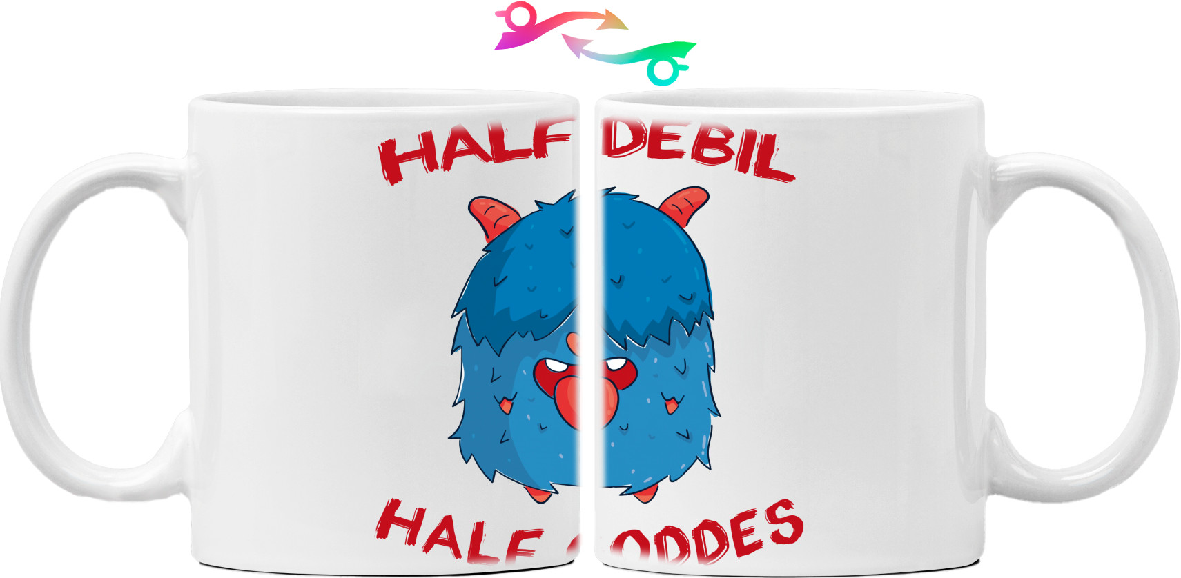 Half debil half goddes