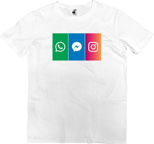 Приложения - Men’s Premium T-Shirt - Social networks - Mfest
