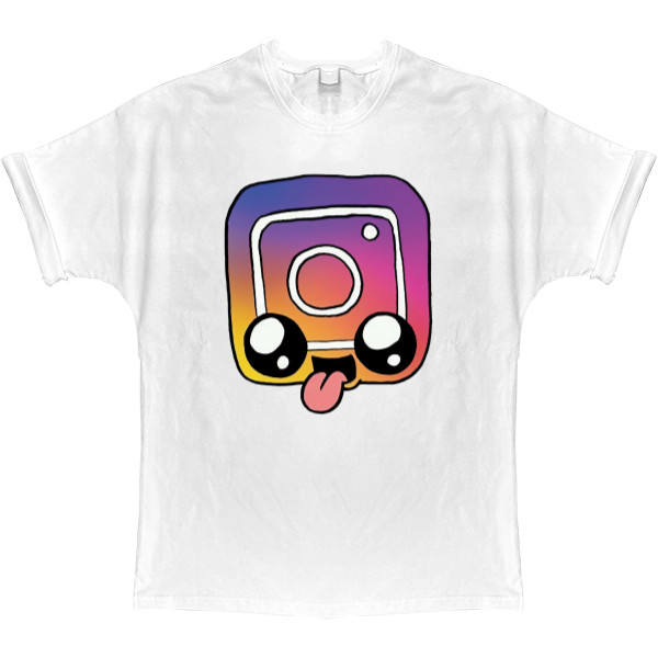 Instagram - T-shirt Oversize - Instagram hero - Mfest