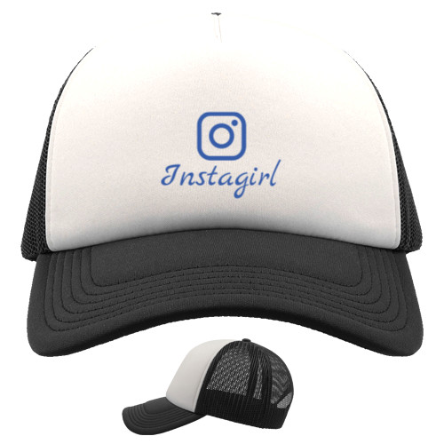 Instagram - Кепка Тракер Детская - Instagirl - Mfest