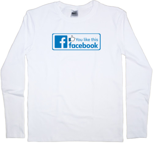 Facebook - Men's Longsleeve Shirt - Facebook 6 - Mfest