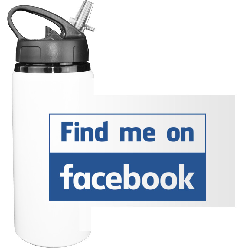 Facebook - Sport Water Bottle - Facebook 8 - Mfest