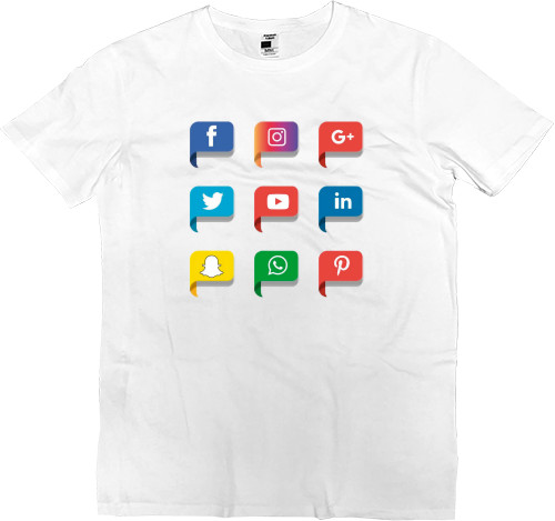 Приложения - Men’s Premium T-Shirt - Apps - Mfest