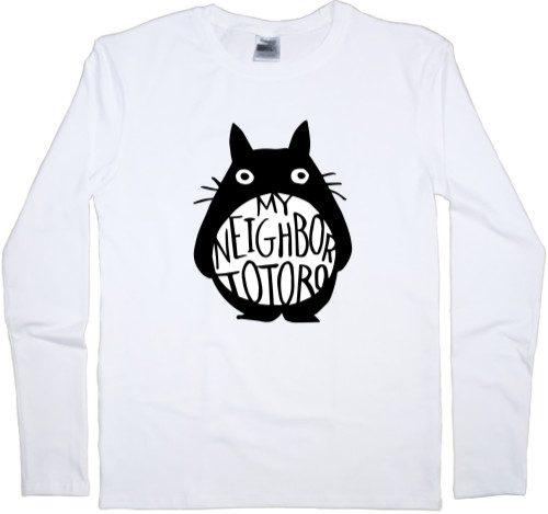 My neighbor Totoro/Мой сосед Тоторо - Men's Longsleeve Shirt - My neighbor Totoro  print - Mfest