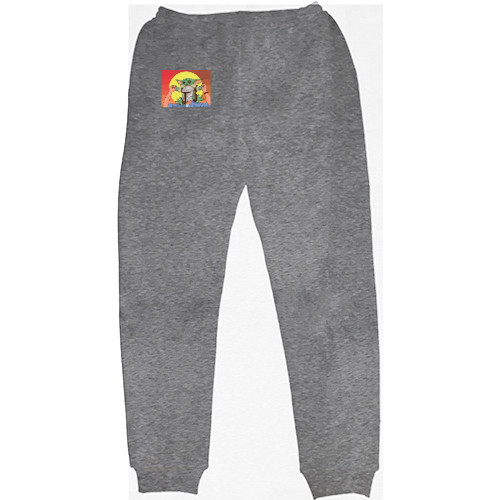 The Mandalorian / Мандалорець - Men's Sweatpants - Mandalorian and Baby Yoda - Mfest